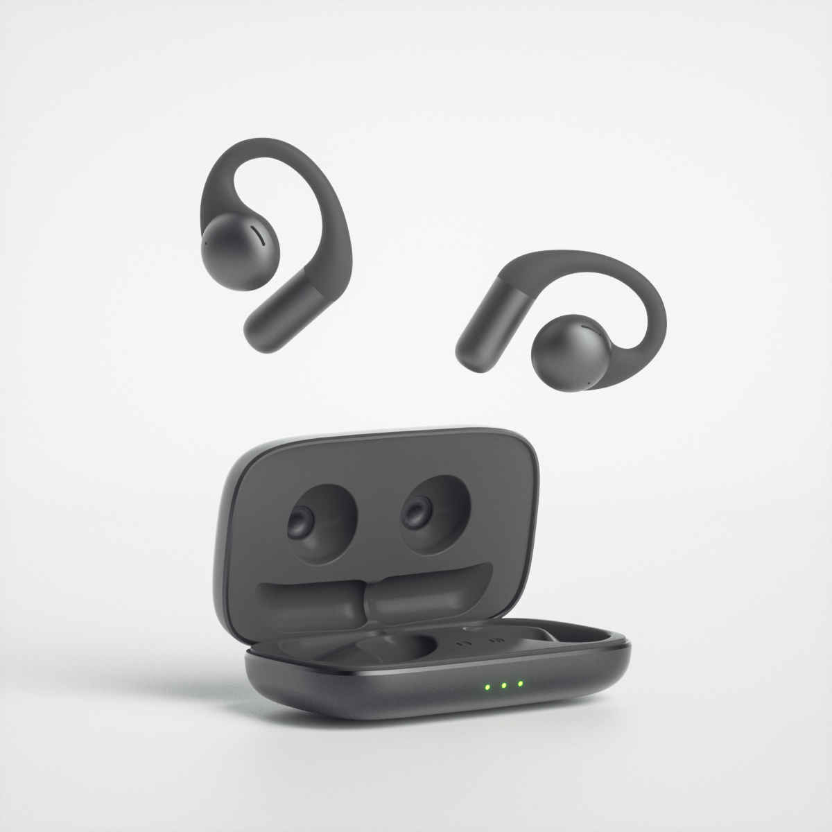 OWS ヘッドセット防水ワイヤレス Bluetooth 耳ノイズ低減耳オープンヘッドフォン