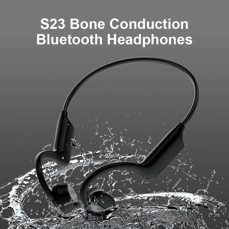 ベストセラー製品 Bluetooth ワイヤレス IP54 防水スポーツ オープンイヤー ベスト骨伝導ヘッドフォン 2023