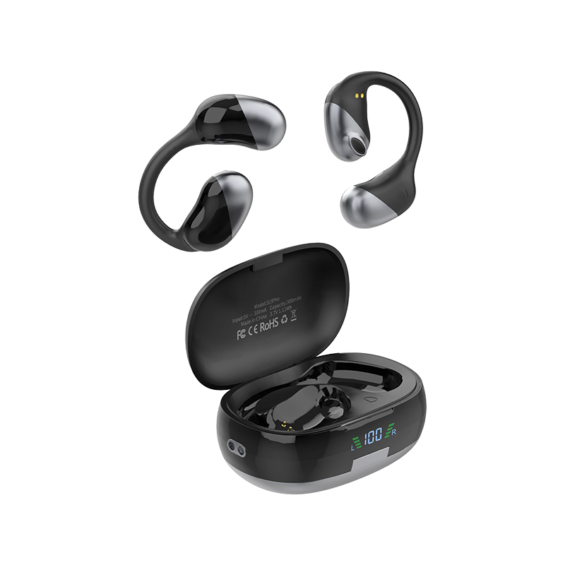 OWS 防水オープンイヤー ビジネス ワイヤレス ヘッドセット Bluetooth スポーツ ヘッドフォン