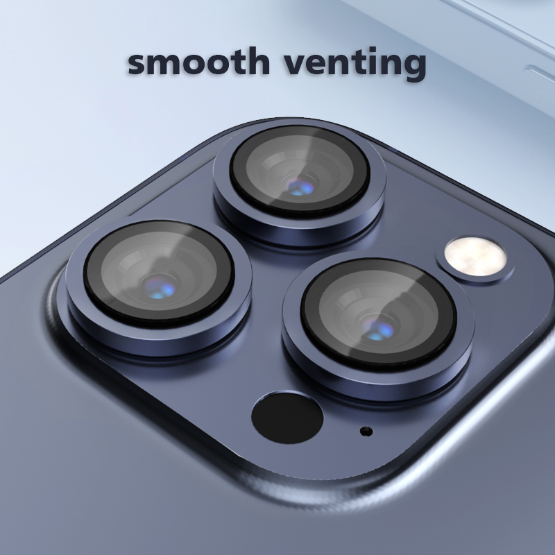 高品質の電話アクセサリー完全接着レンズプロテクターカメラレンズ用 Iphone 15 Pro Max
